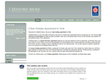 Tablet Screenshot of bedfordmewsyork.co.uk